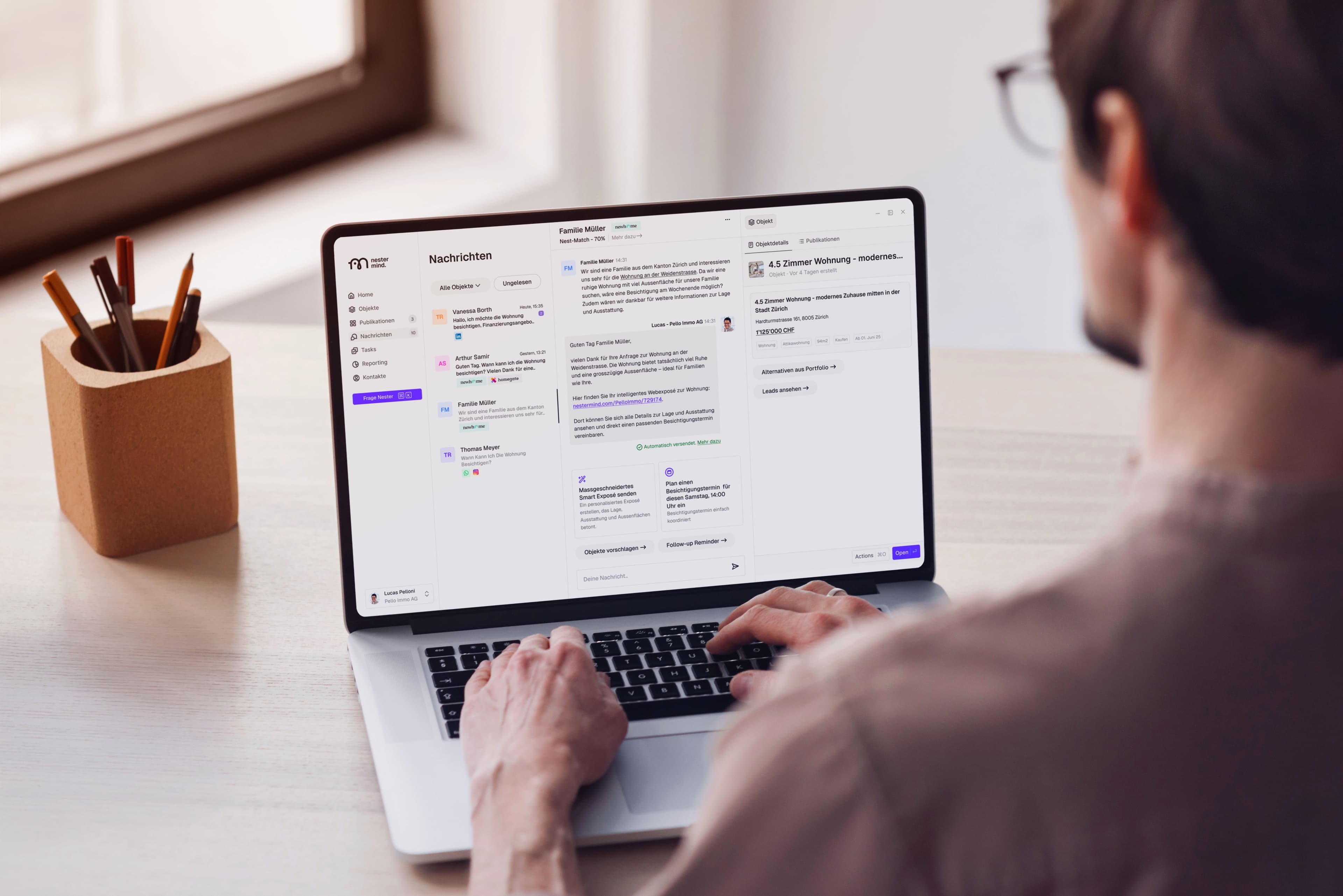 CRM immobiliare AI-first teaser image